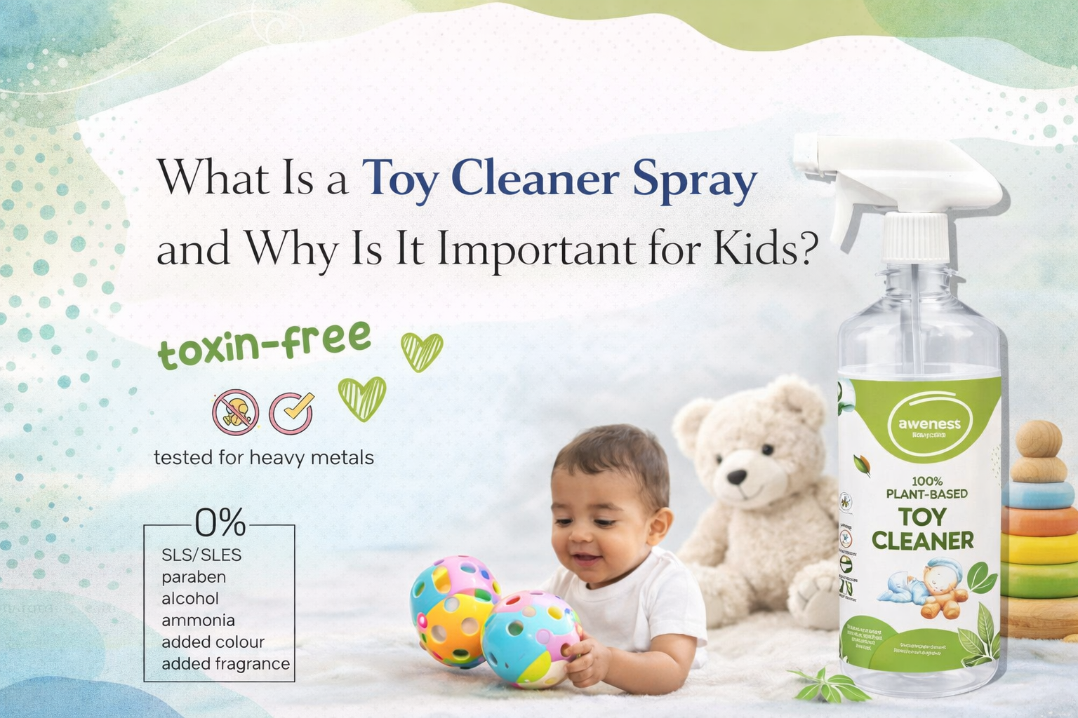 What Is a Toy Cleaner Spray and Why Is It Important for Kids?