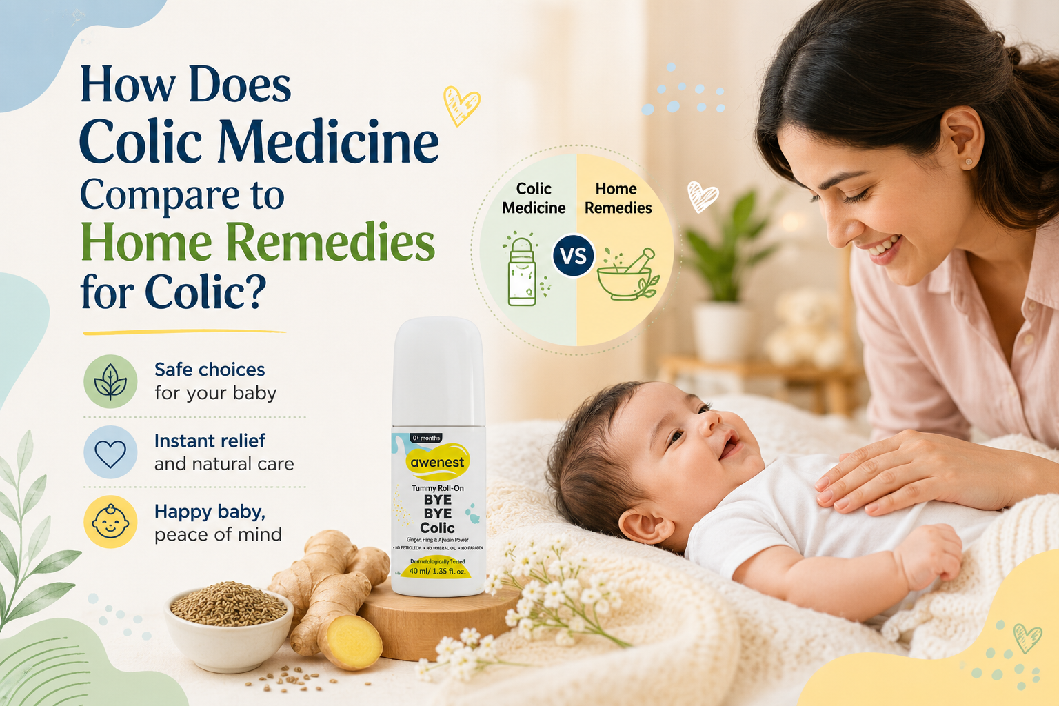 How Does Colic Medicine Compare to Home Remedies for Colic