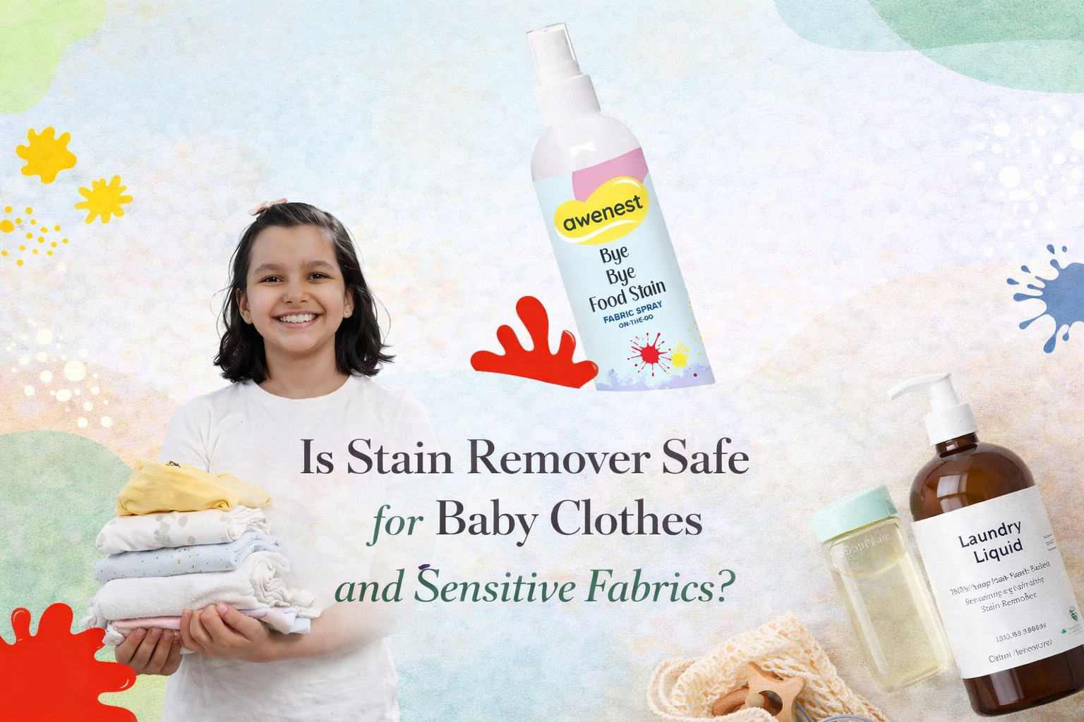 Is Stain Remover Safe for Baby Clothes and Sensitive Fabrics?