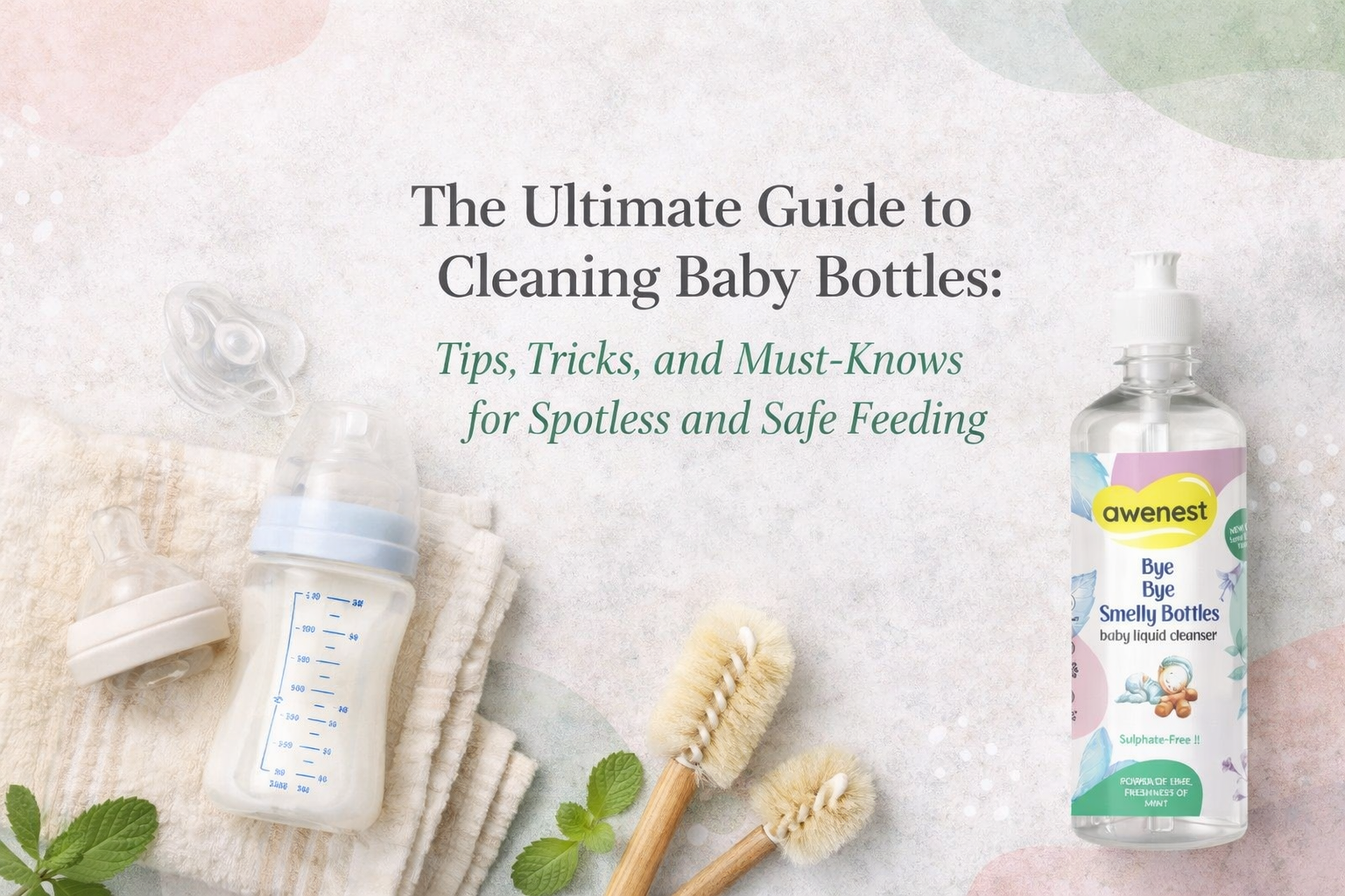 The Ultimate Guide to Cleaning Baby Bottles Tips, Tricks, and Must-Knows for Spotless and Safe Feeding