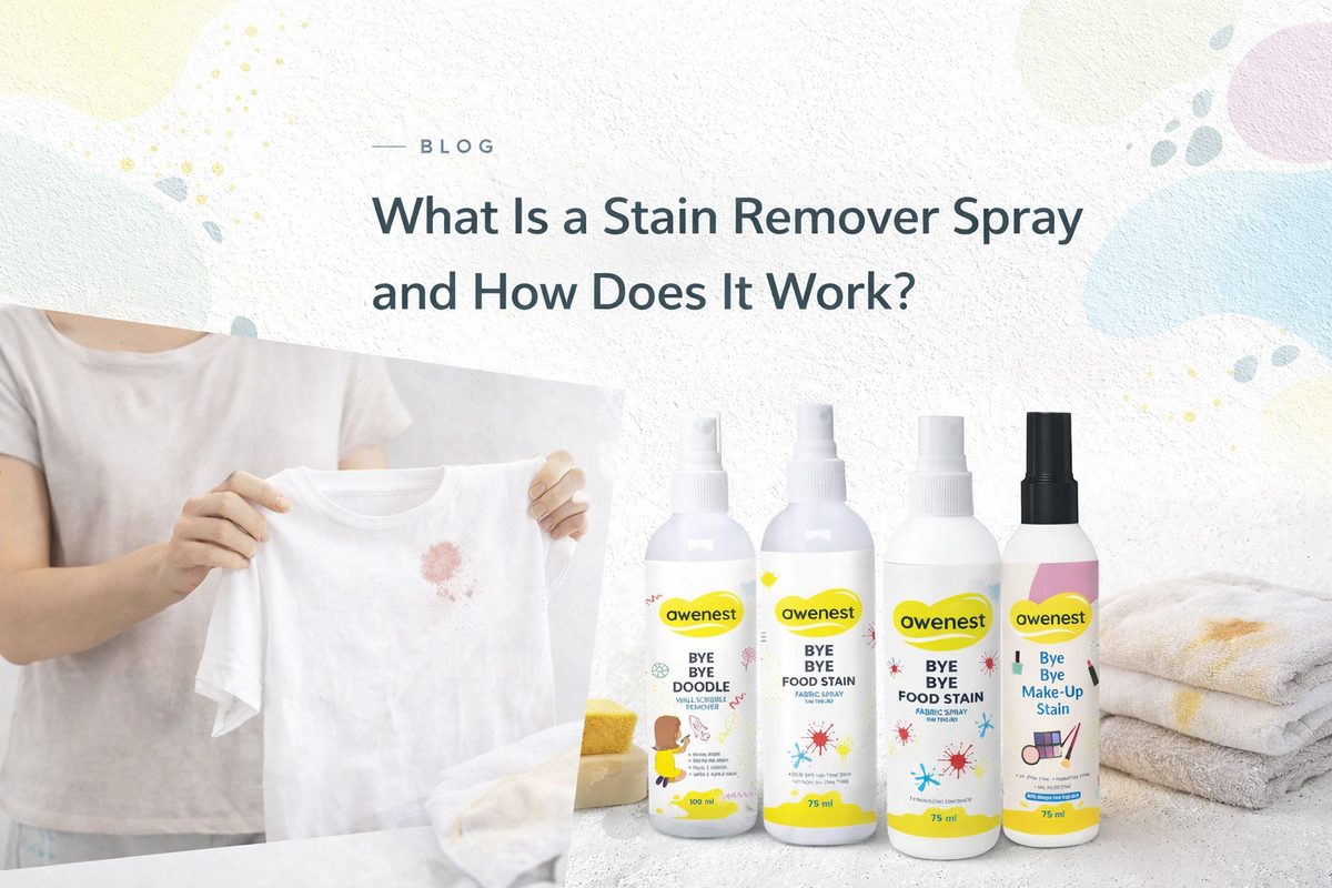 What Is a Stain Remover Spray and How Does It Work?