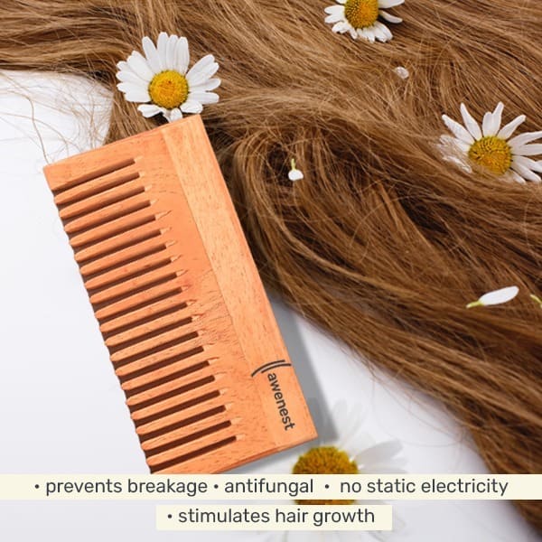 4 reasons why you should shift to Neem Wooden Combs from awenest