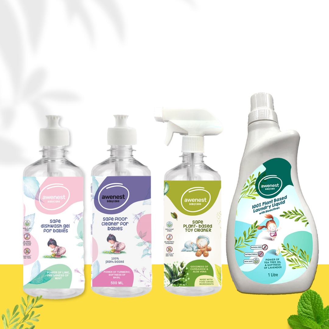 awenest baby safe cleaning products combo