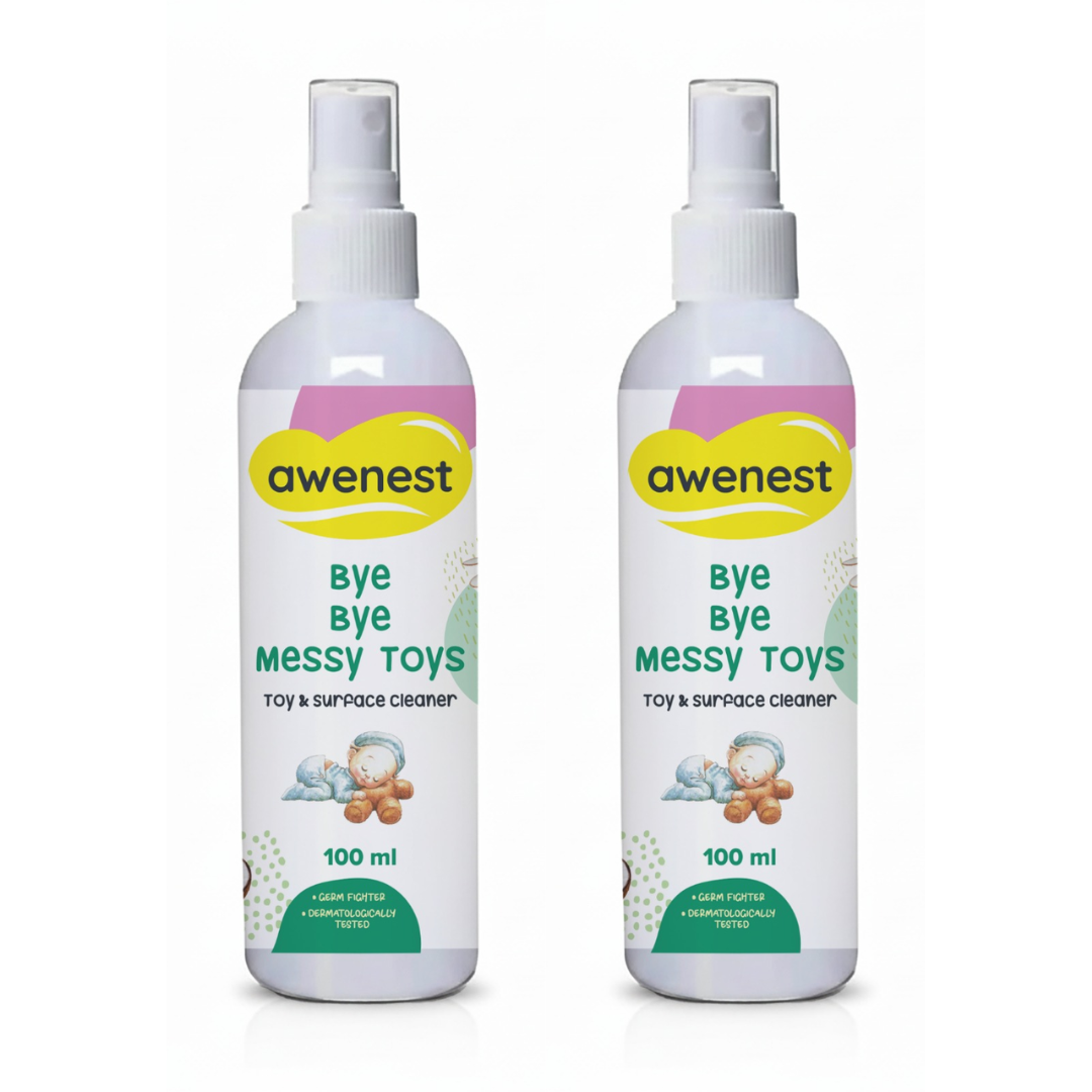Non Toxic Baby Toy Cleaner Spray - 100% Plant Based