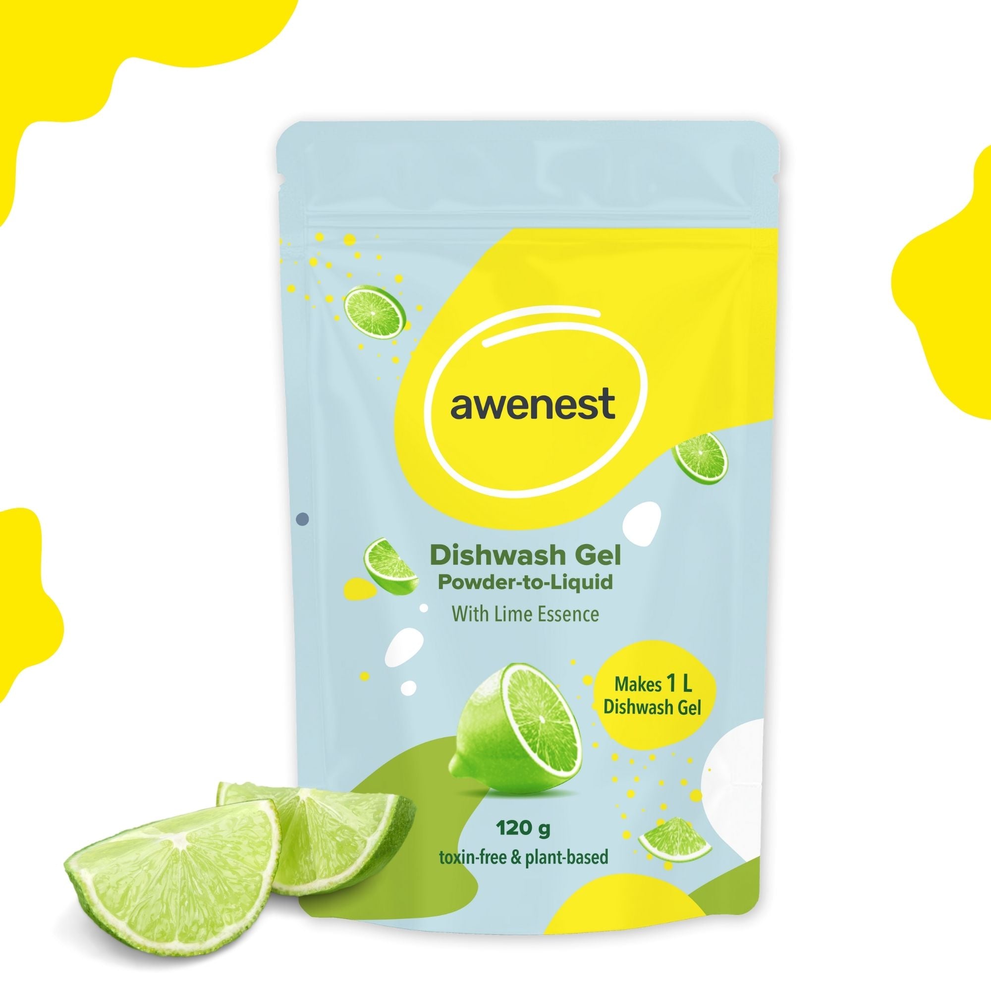 Concentrated Powder to Liquid Dishwash