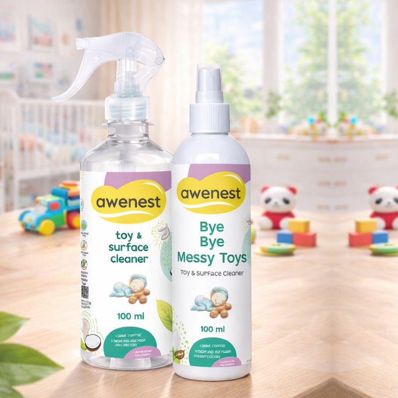 Combo of Kids Handwash, Bye Bye Pollution & Bye Bye Messy Toys (Pack of 2) awenest