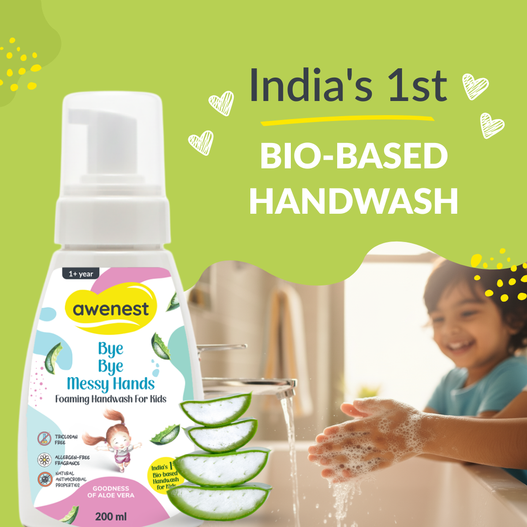 Kids Foaming Handwash - Bio-Based, Gentle, Triclosan-Free