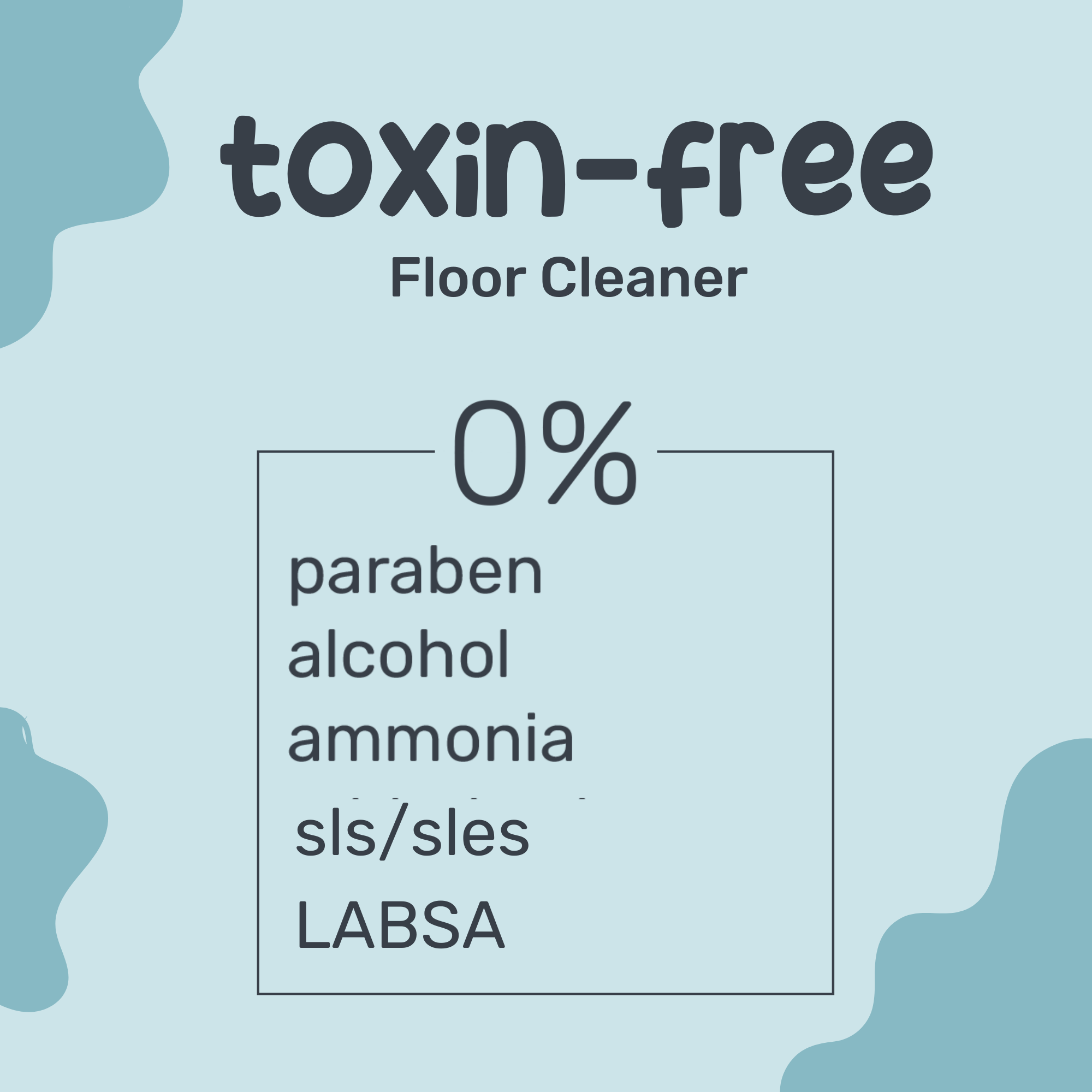 Plant-based Powder to Liquid Floor Cleaner