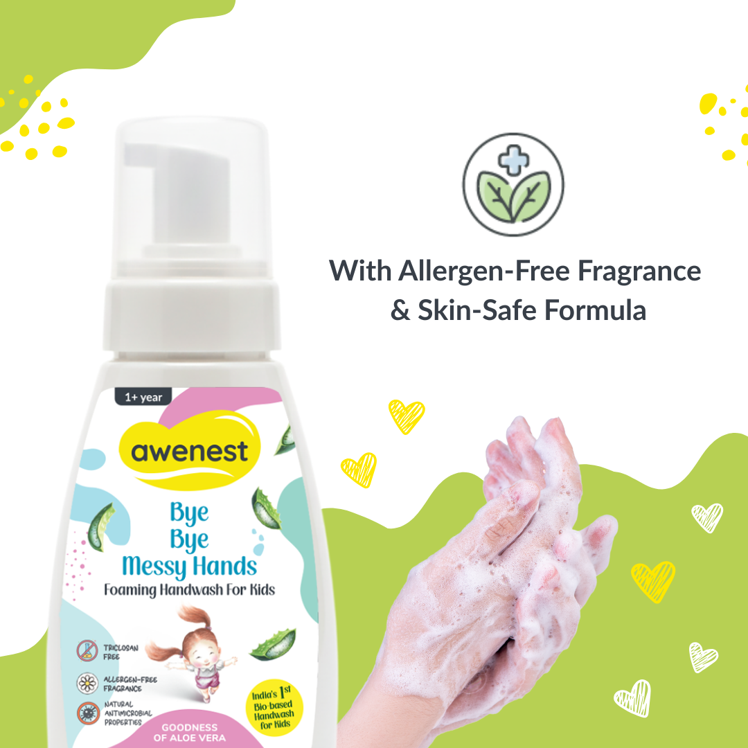 Kids Foaming Handwash - Bio-Based, Gentle, Triclosan-Free