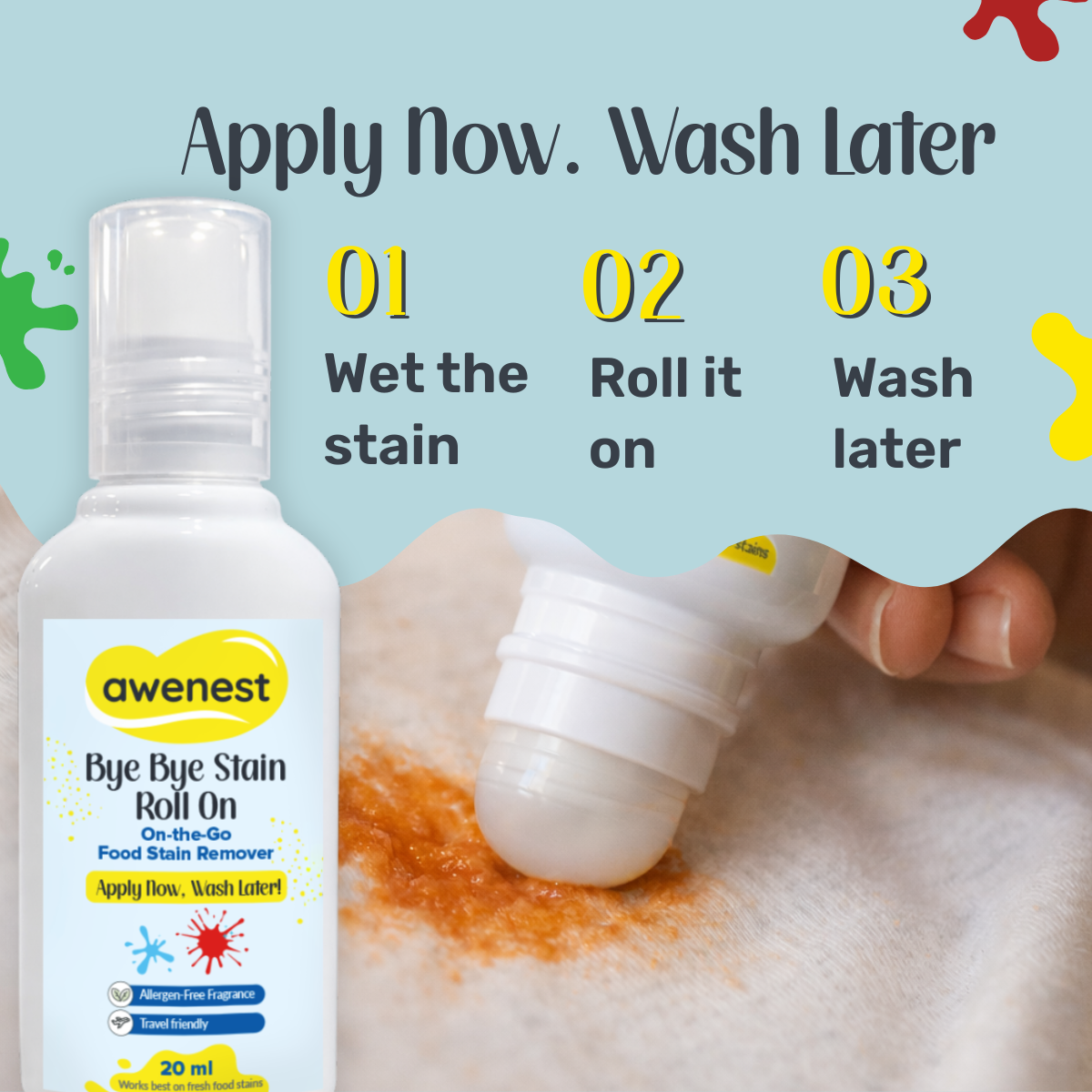 The Mess Stopper — 5-in-1 Stain & Mess Removal Kit