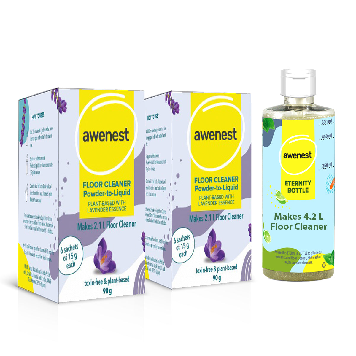 awenest No-toxin powder to liquid disinfectant floor cleaner