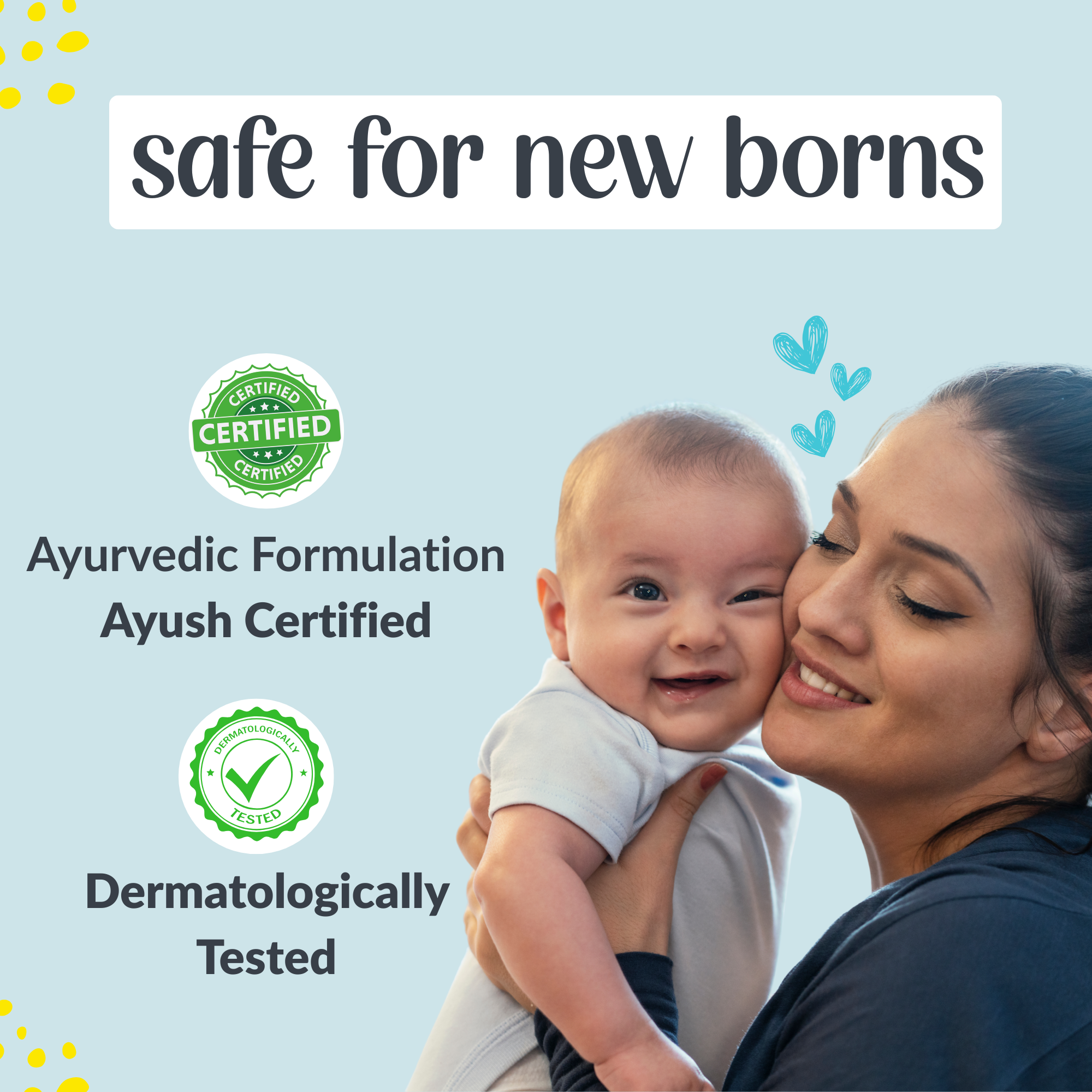 Tummy Roll-On Bye Bye Colic, Ayurvedic Medicine with Ginger, Hing & Ajwain For 0+ years - Pack of 2 awenest