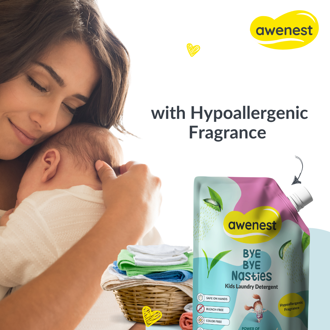 Kids Liquid Detergent - Plant based with Bio Enzymes - 2L awenest