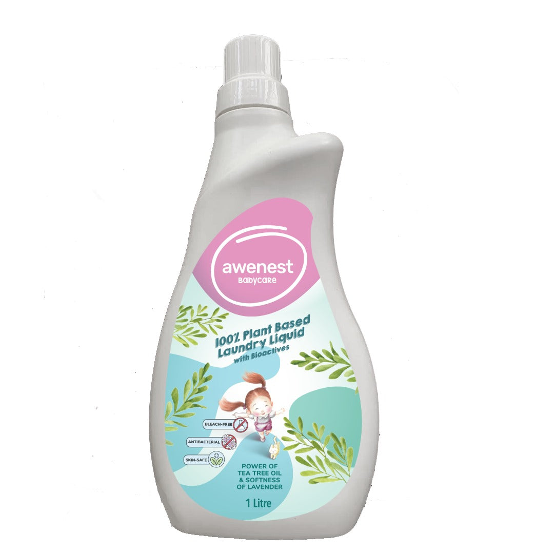 Baby Clothes Washing Liquid Detergent - 100% Plant based with Bio Enzymes