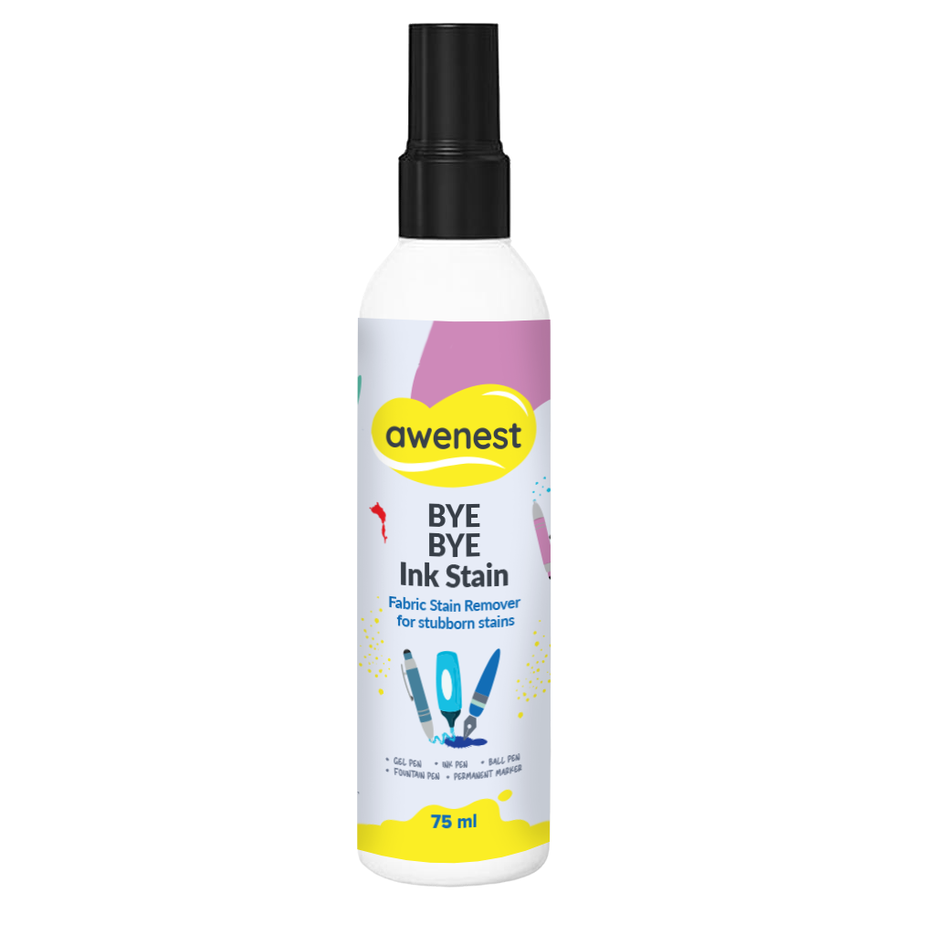 Instant Ink Stain Remover - awenest Bye Bye Ink Stain, works on Ink, Marker Stains on Clothes