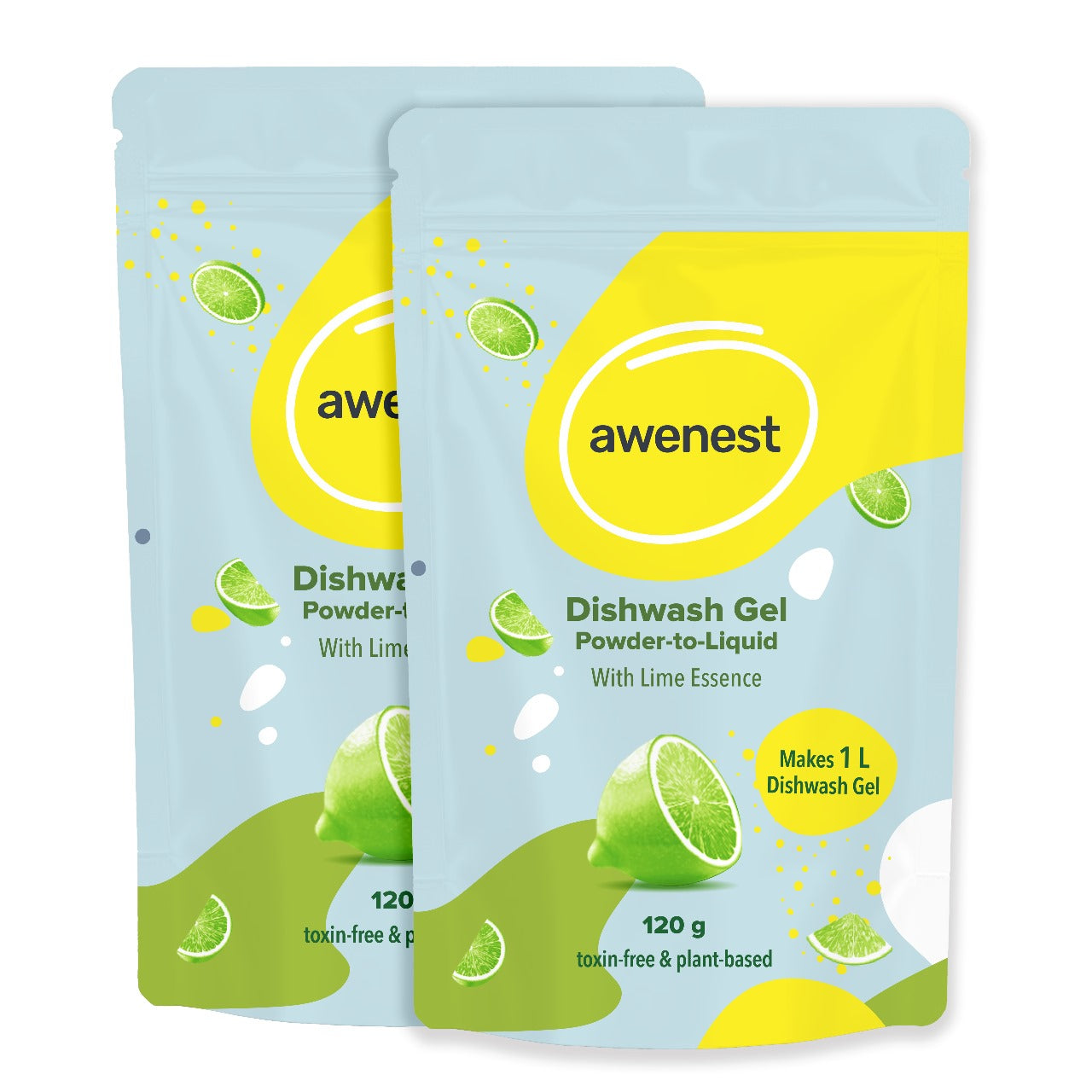 Concentrated Powder to Liquid Dishwash