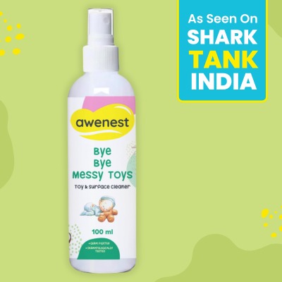 Non Toxic Baby Toy Cleaner Spray - 100% Plant Based