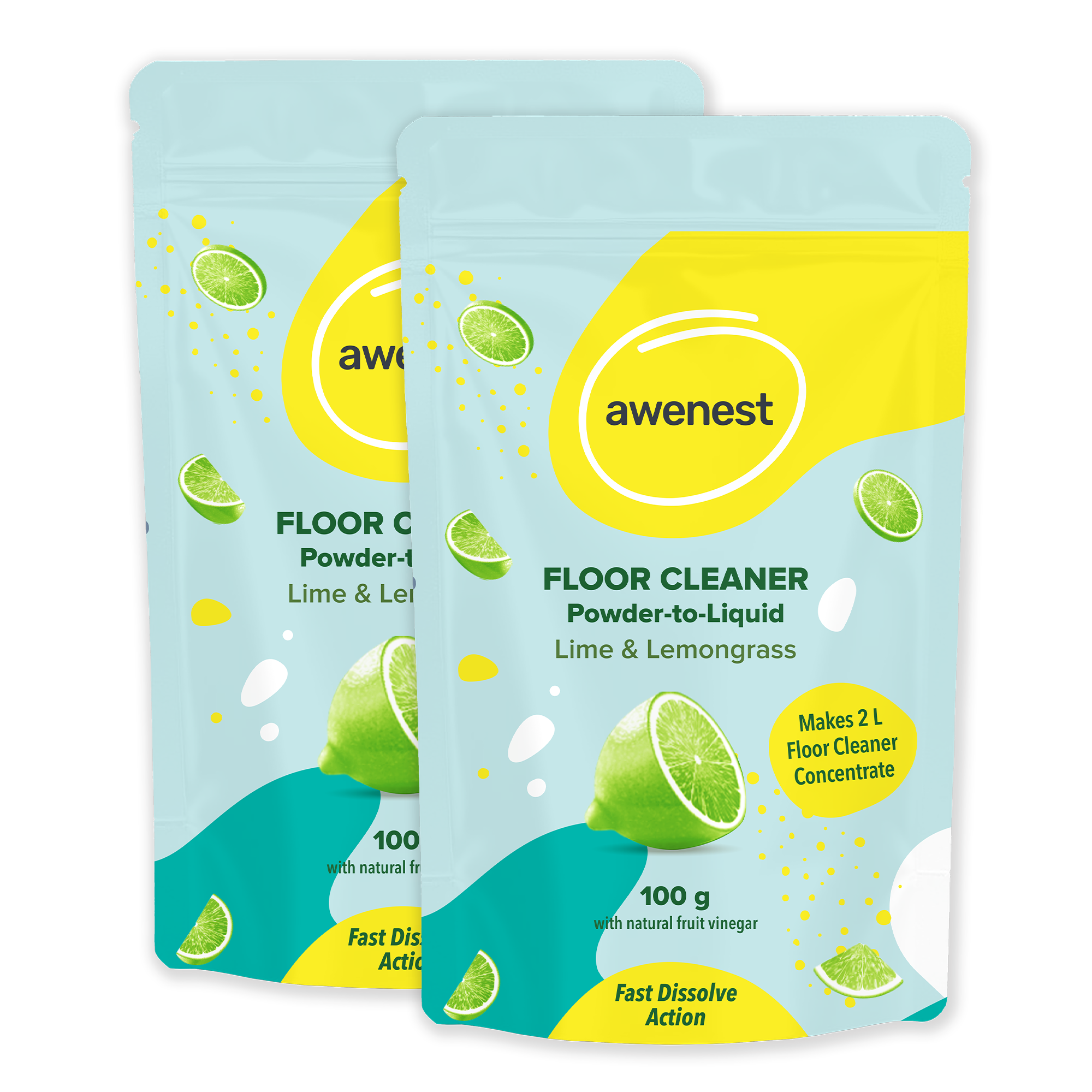 Plant-based Powder to Liquid Floor Cleaner