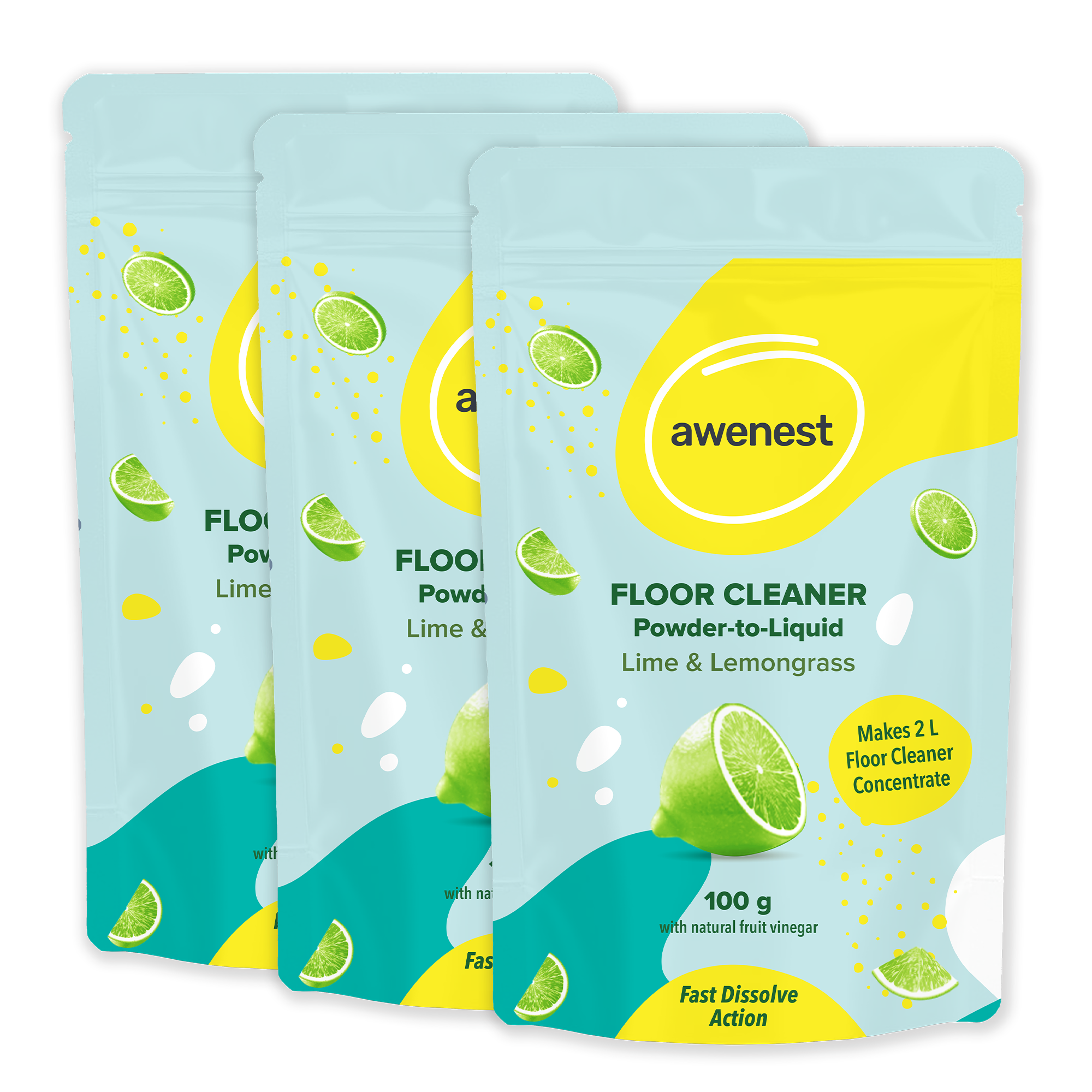 Plant-based Powder to Liquid Floor Cleaner