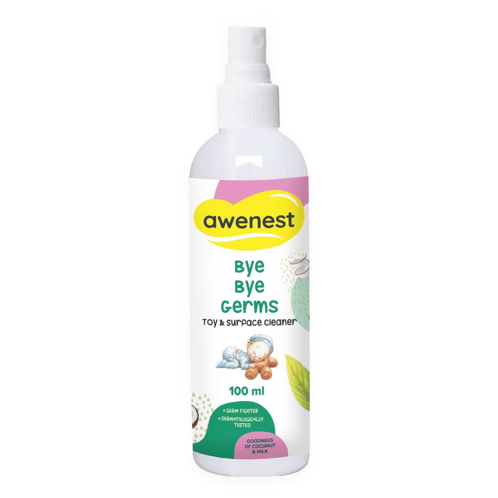Baby and Kids Toy Cleaner and Surface Cleaner - 100 ml, 100% Sulphate-free
