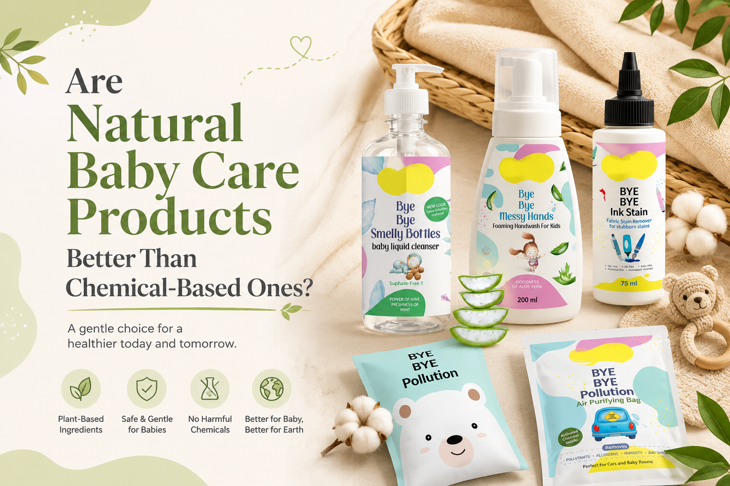 Are Natural Baby Care Products Better Than Chemical-Based Ones