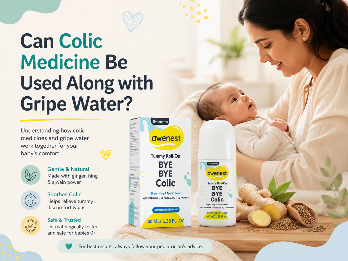 Can Colic Medicine Be Used Along with Gripe Water