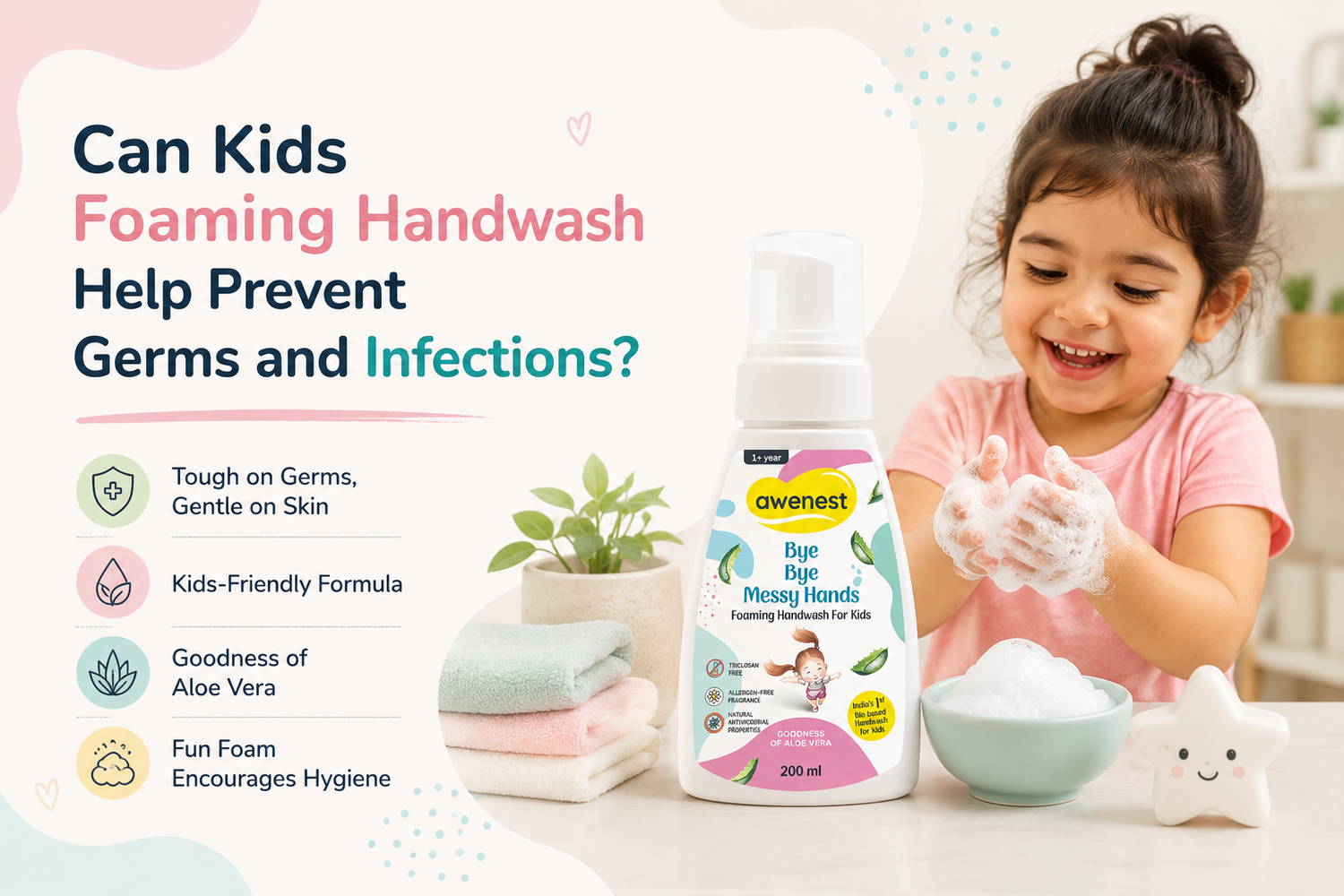 Can Kids Foaming Handwash Help Prevent Germs and Infections?