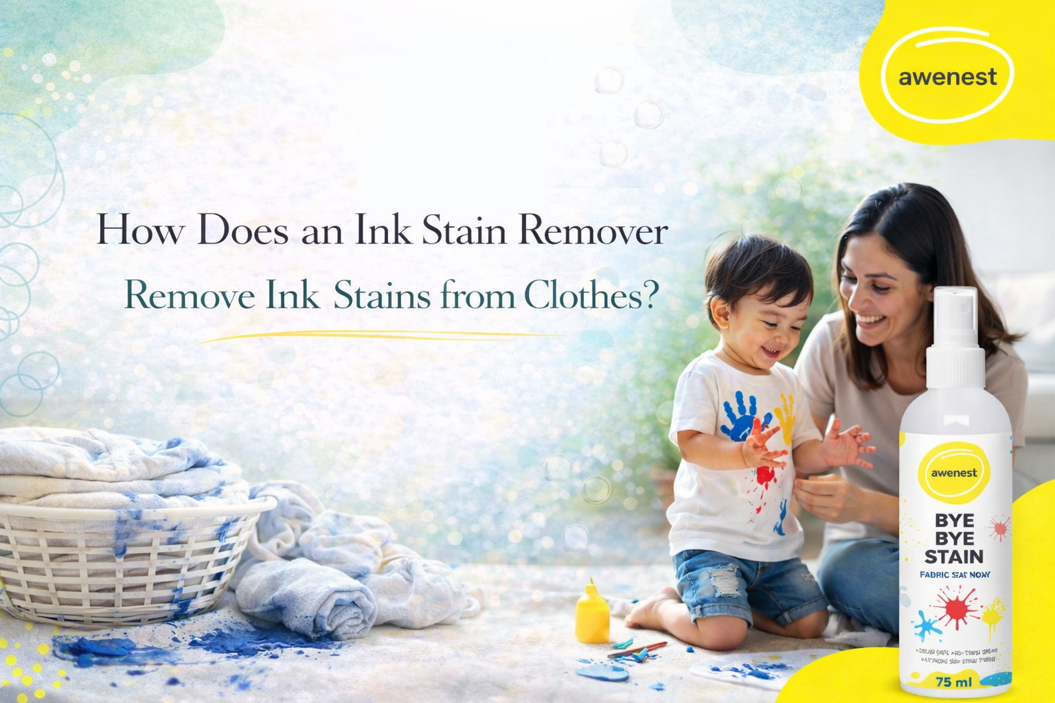 How Does an Ink Stain Remover Remove Ink Stains from Clothes?