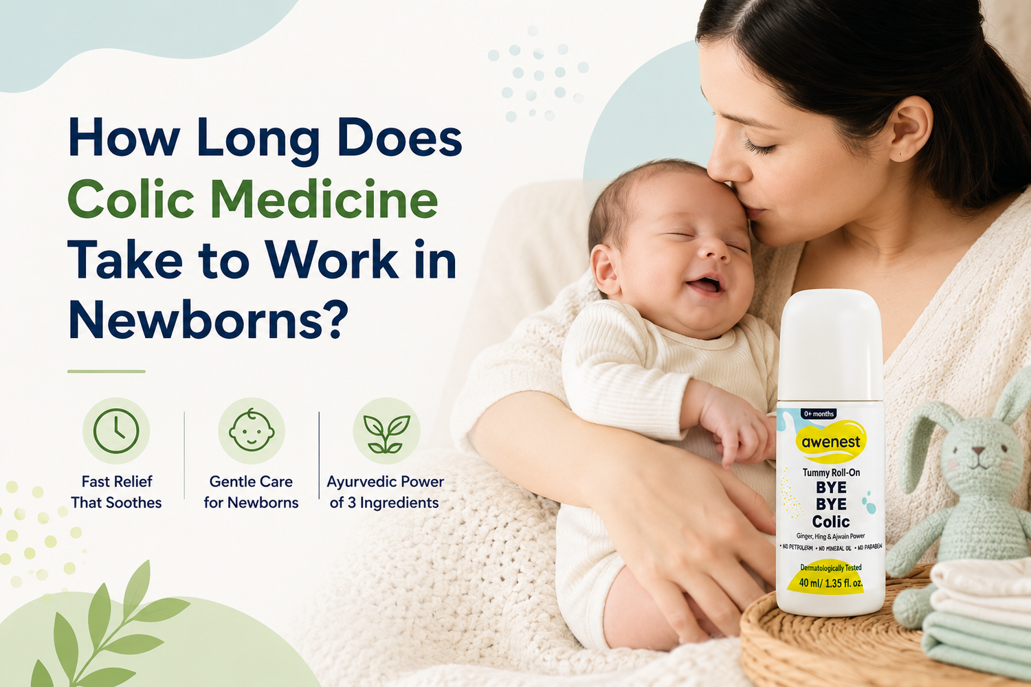 How Long Does Colic Medicine Take to Work in Newborns?