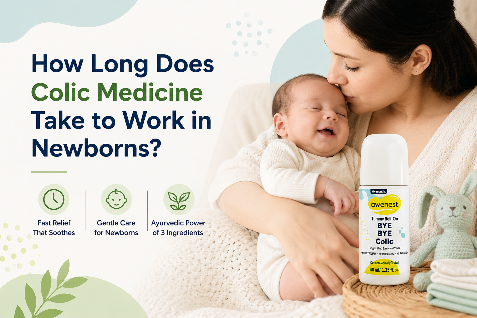 How Long Does Colic Medicine Take to Work in Newborns?