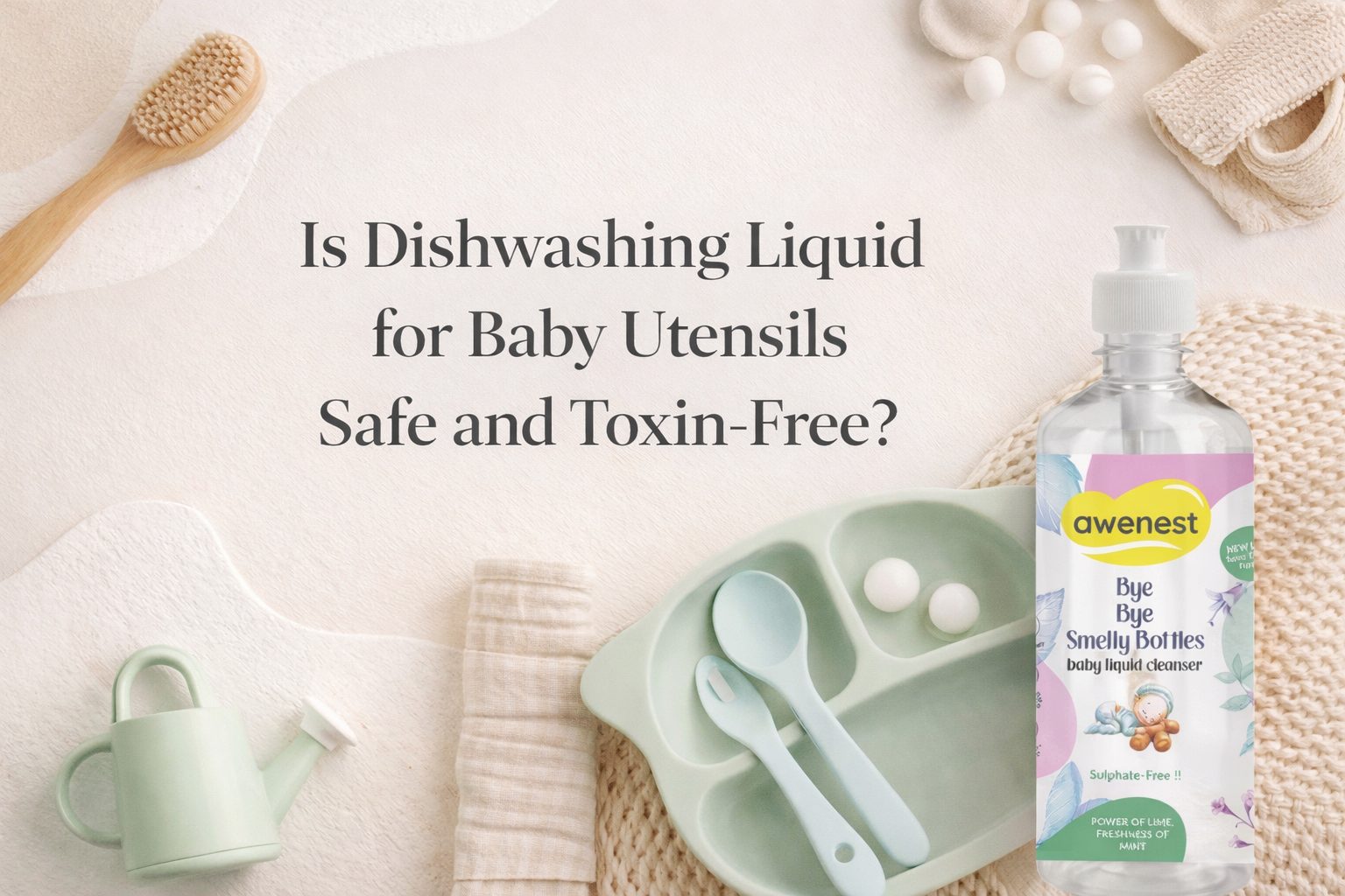 Is Dishwashing Liquid for Baby Utensils Safe and Toxin-Free?