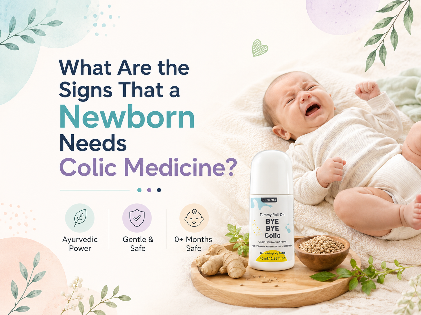 What Are the Signs That a Newborn Needs Colic Medicine