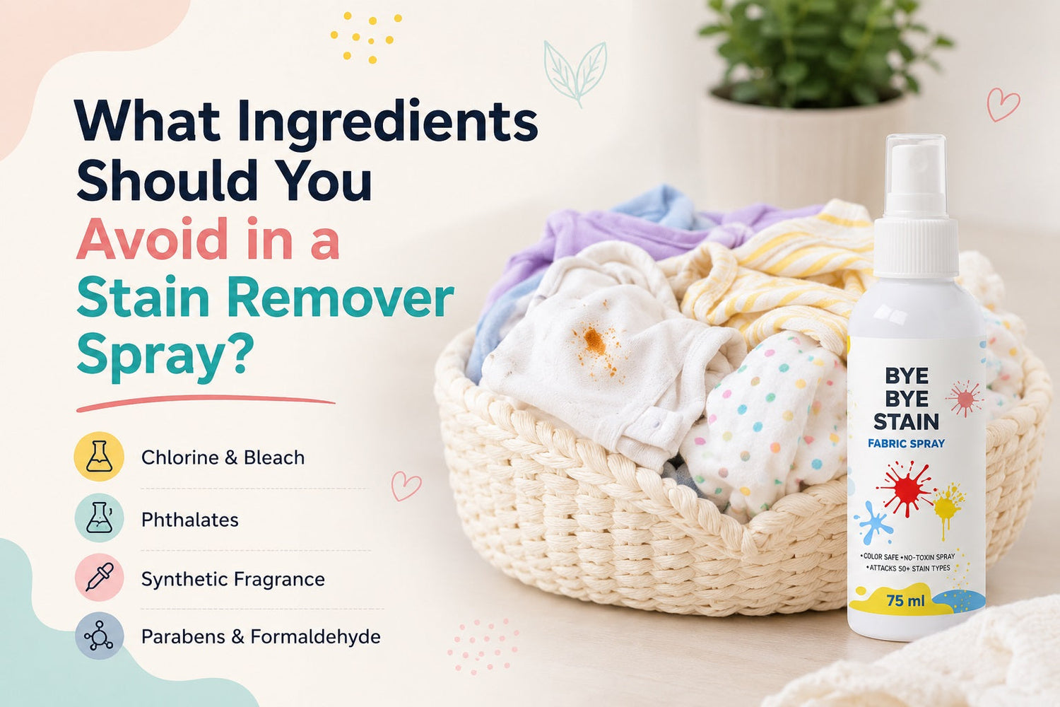 What Ingredients Should You Avoid in a Stain Remover Spray?