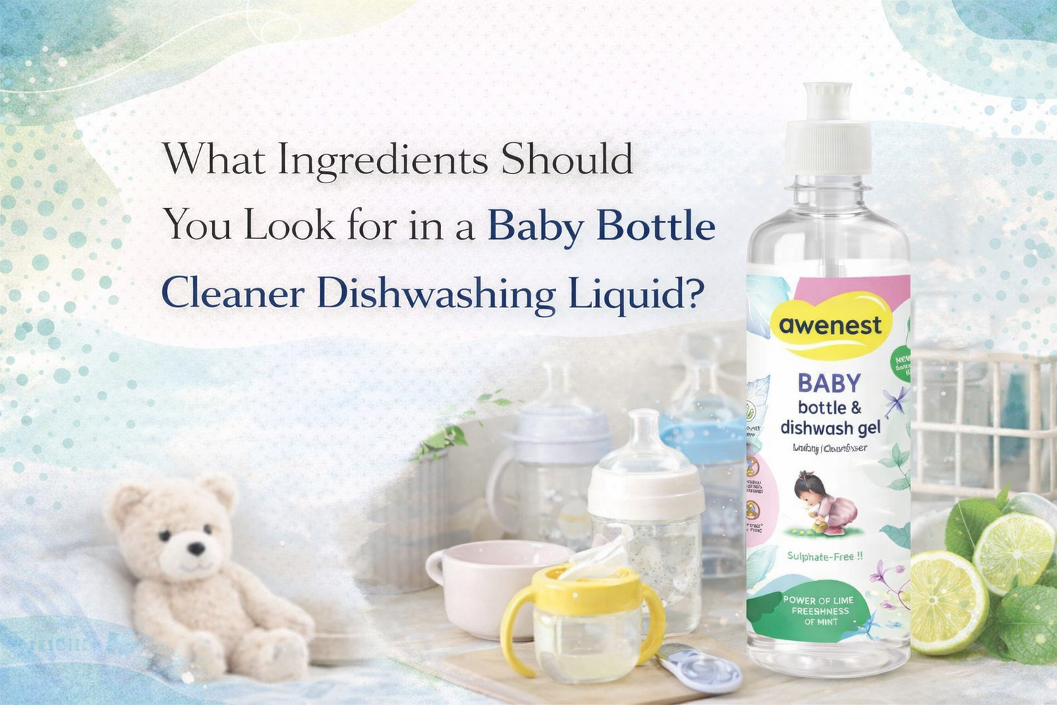What Ingredients Should You Look for in a Baby Bottle Cleaner Dishwashing Liquid