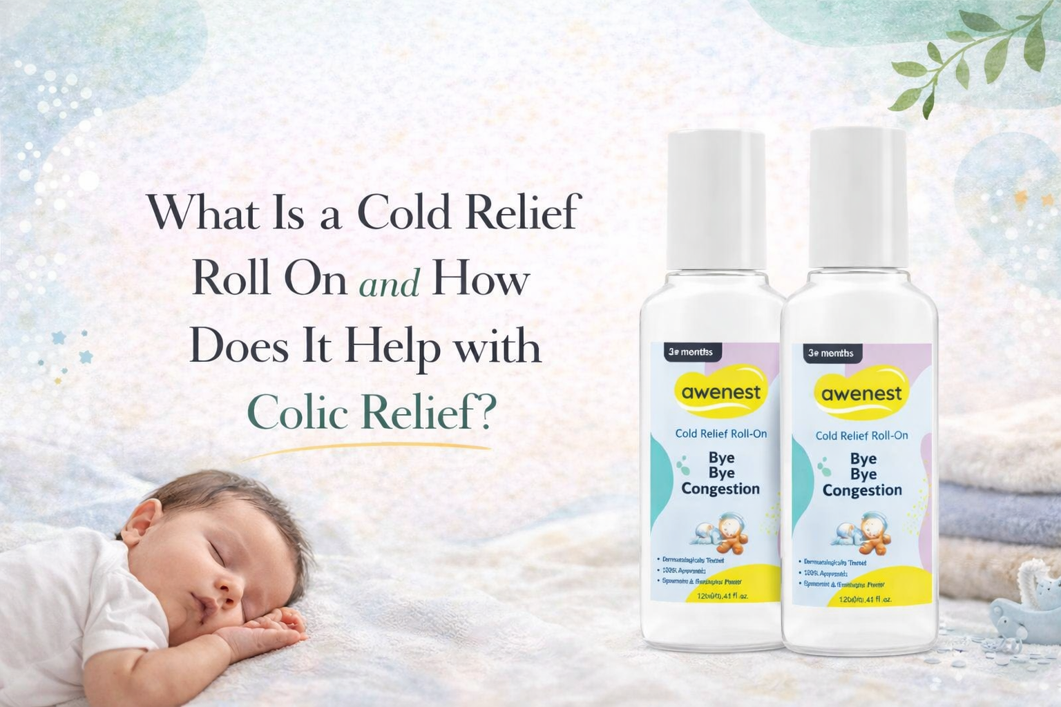 What Is a Cold Relief Roll On and How Does It Help with Colic Relief