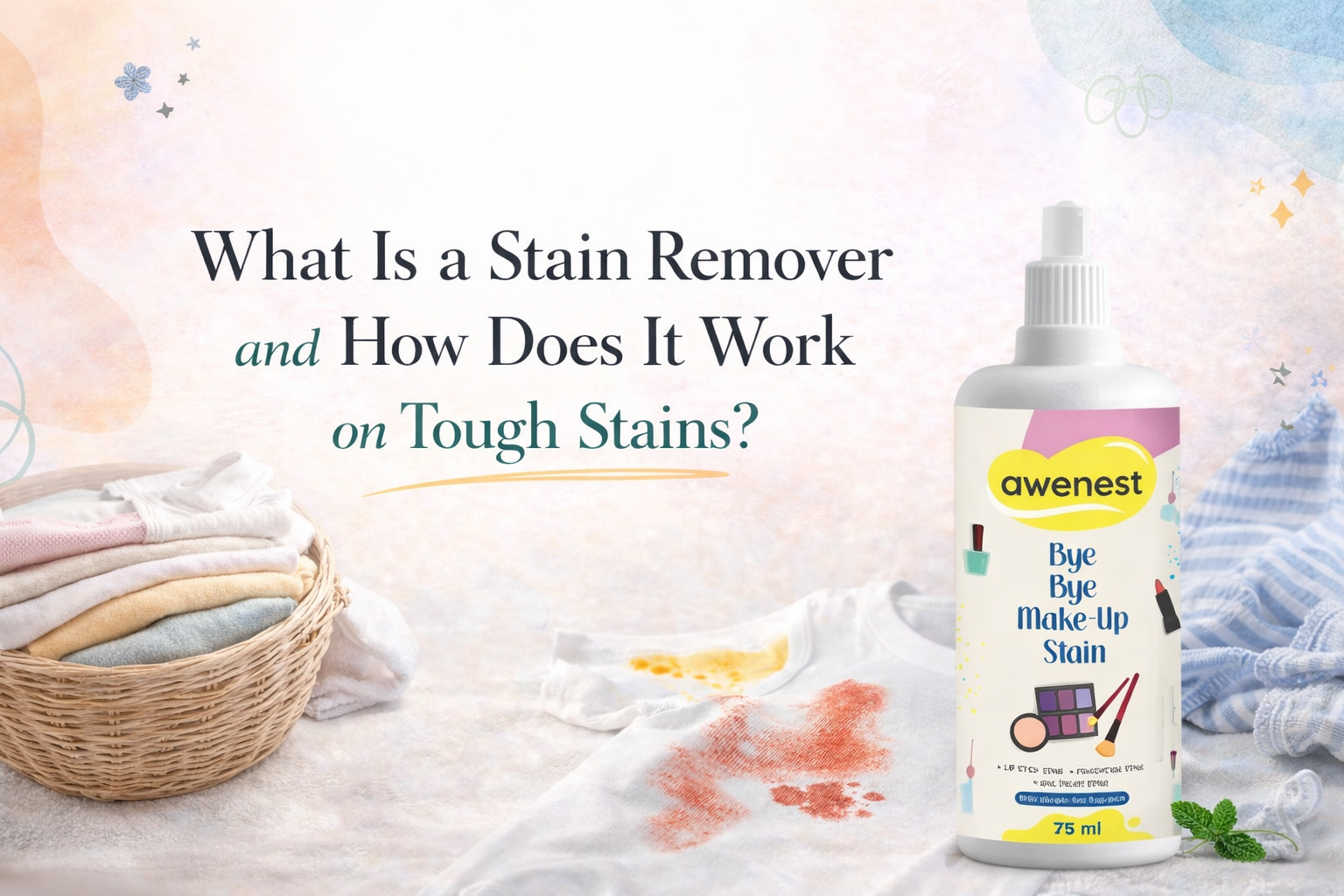 What Is a Stain Remover and How Does It Work on Tough Stains?