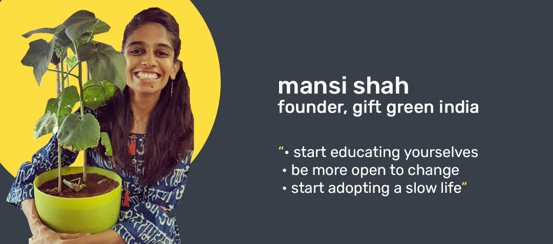 changemakers: mansi and giftgreen