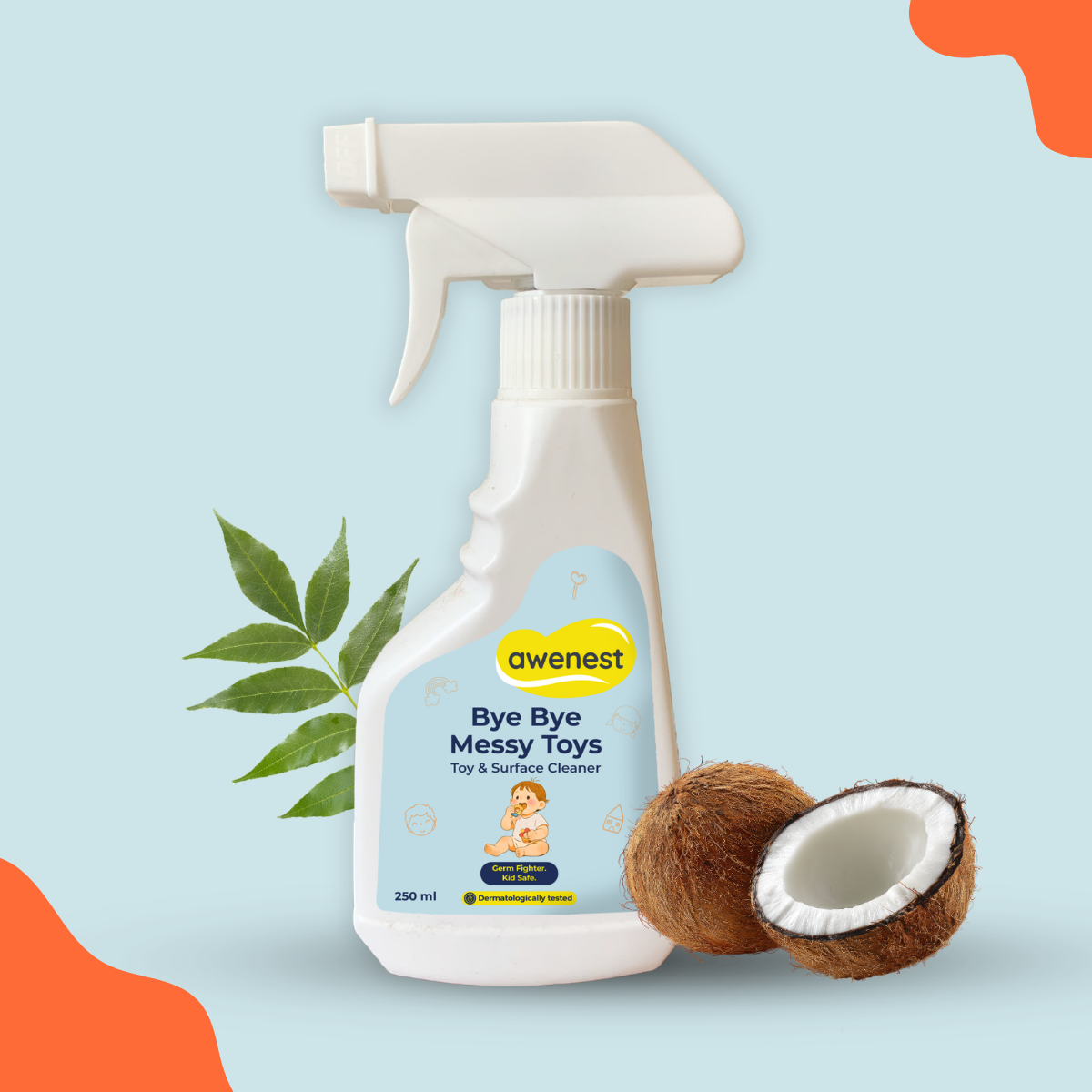 Bye Bye Messy Toys — Plant-Based Toy & Surface Cleaner