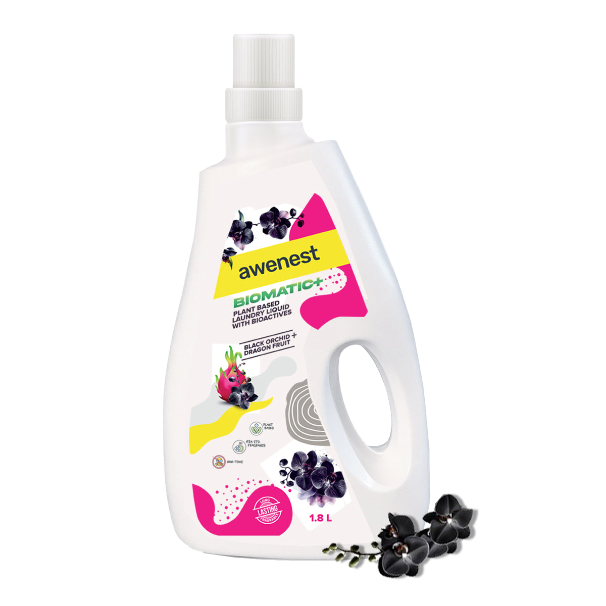 Plant-based laundry liquid with Bioactives