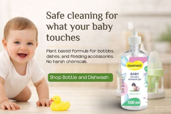 Plant-Based Bottle Dishwashing Liquid