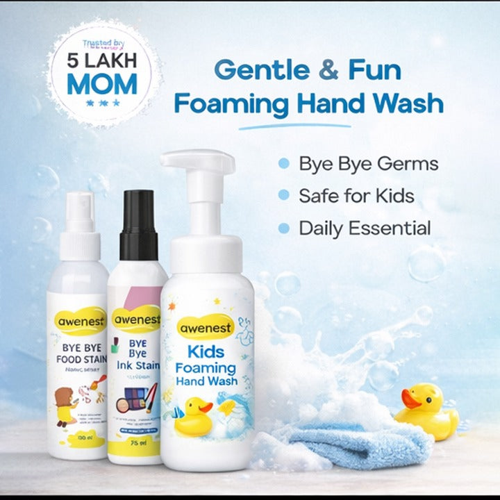 Combo of Food Stain Remover, Ink Stain Remover & Kids Handwash