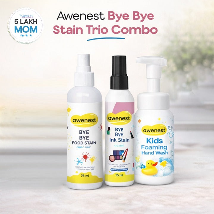 Combo of Food Stain Remover, Ink Stain Remover & Kids Handwash