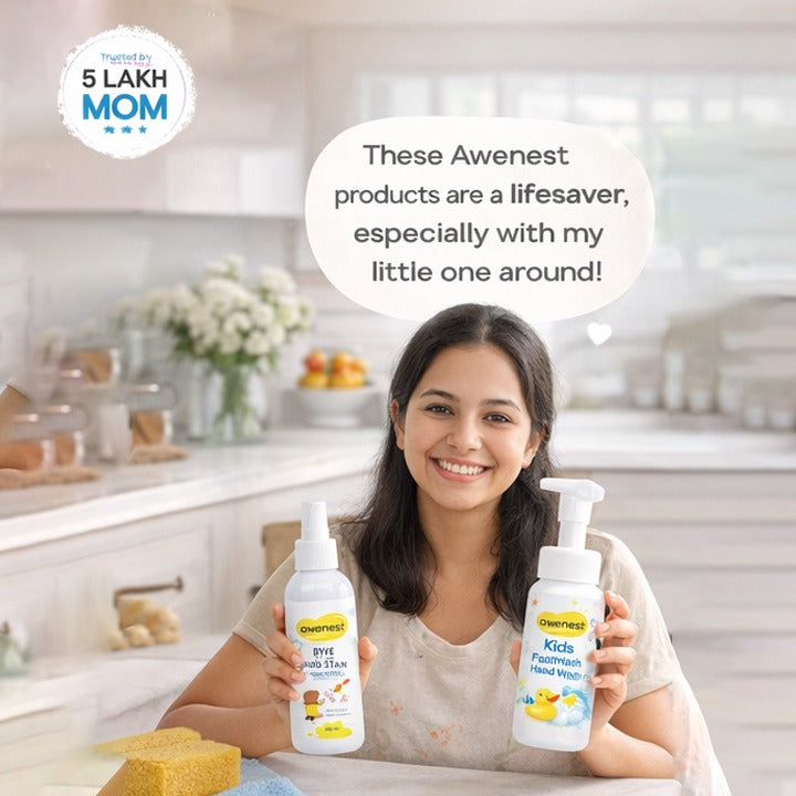 Combo of Food Stain Remover, Ink Stain Remover & Kids Handwash