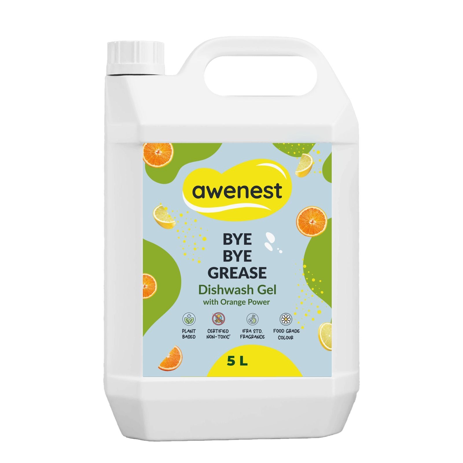 No-toxin Dishwash with Orange and Lemon | Plant-based