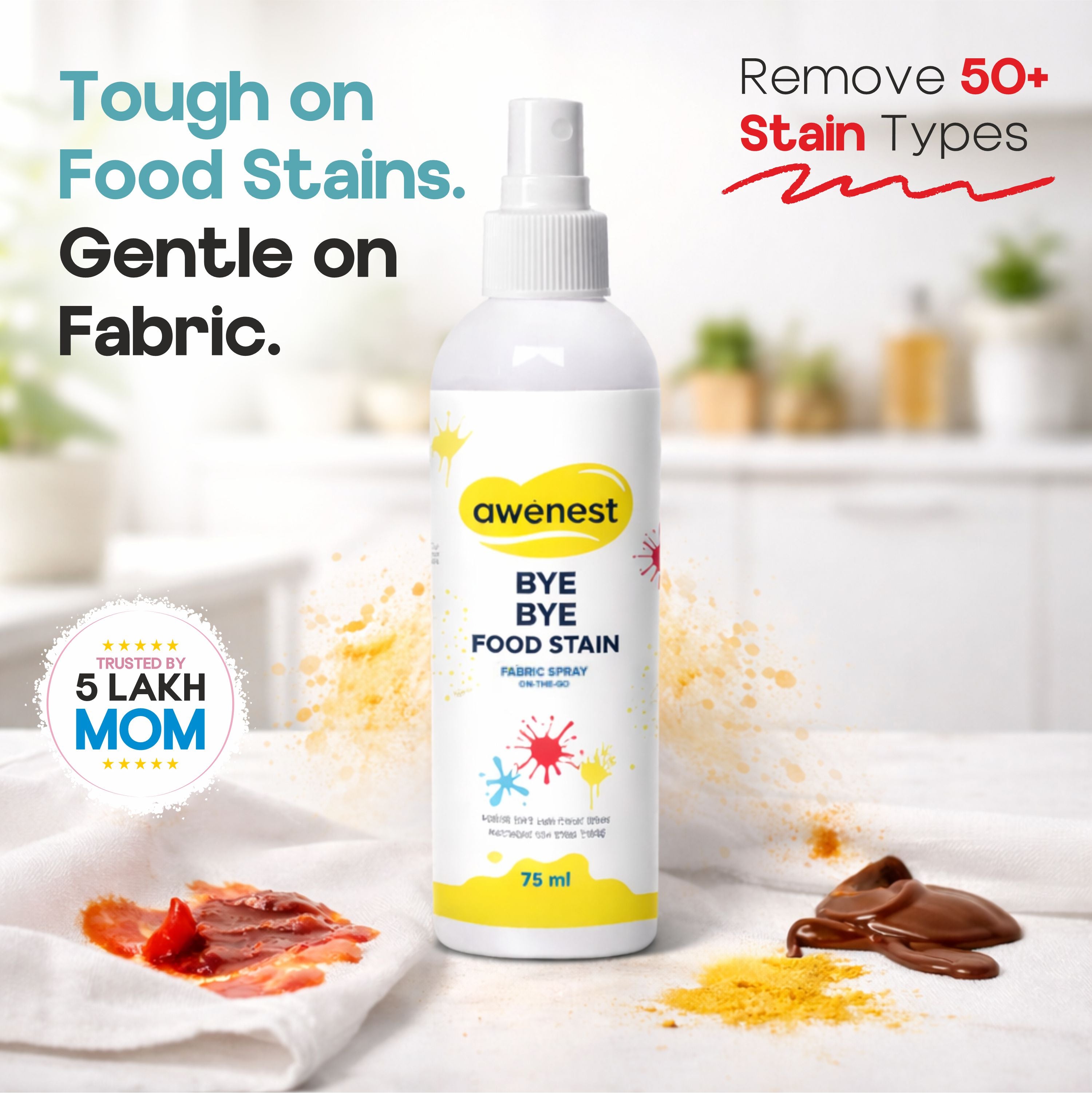 Combo of Food Stain Remover, Doodle Remover & Ink Stain Remover